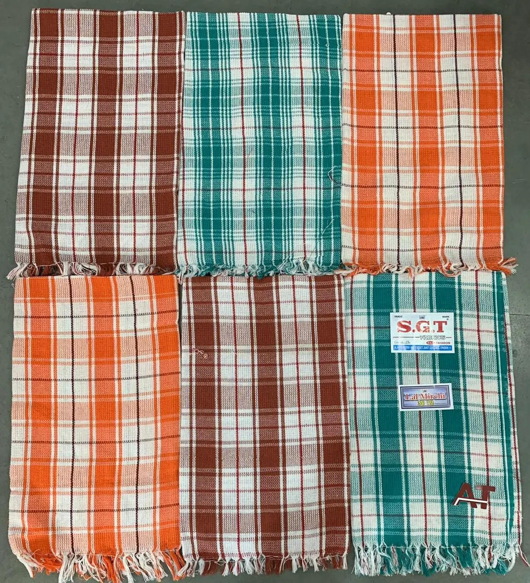 Sgt Lal Mirchi 36X72 — wholesale, Apsara Textiles Nagpur