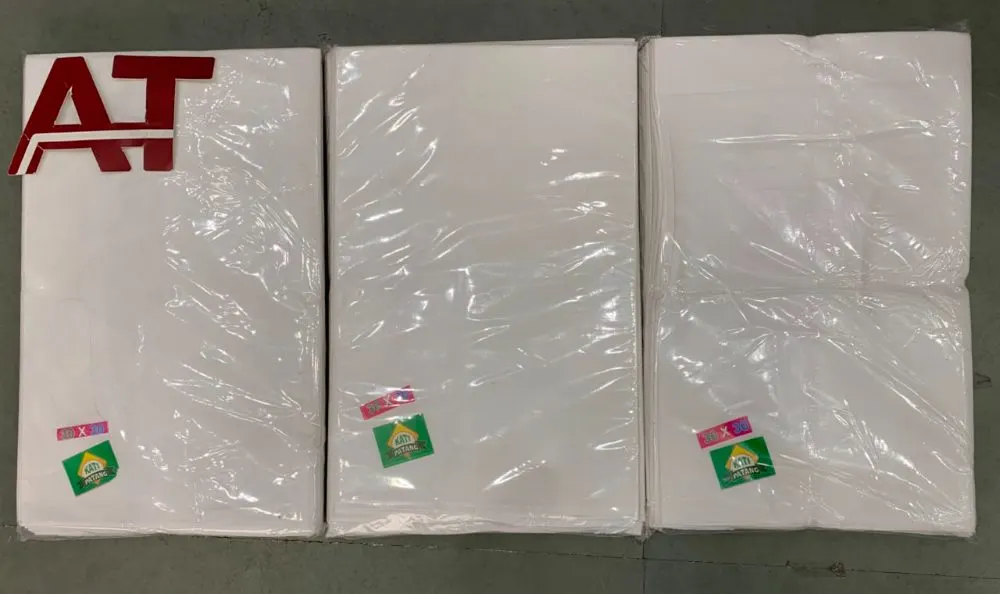 W W 30X30 — wholesale white rumal, Apsara Textiles Itwari Nagpur