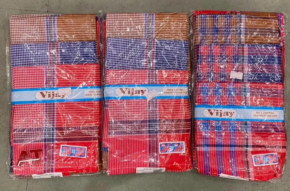 Vijay 24X24 — wholesale gents rumal 1, Apsara Textiles Itwari Nagpur