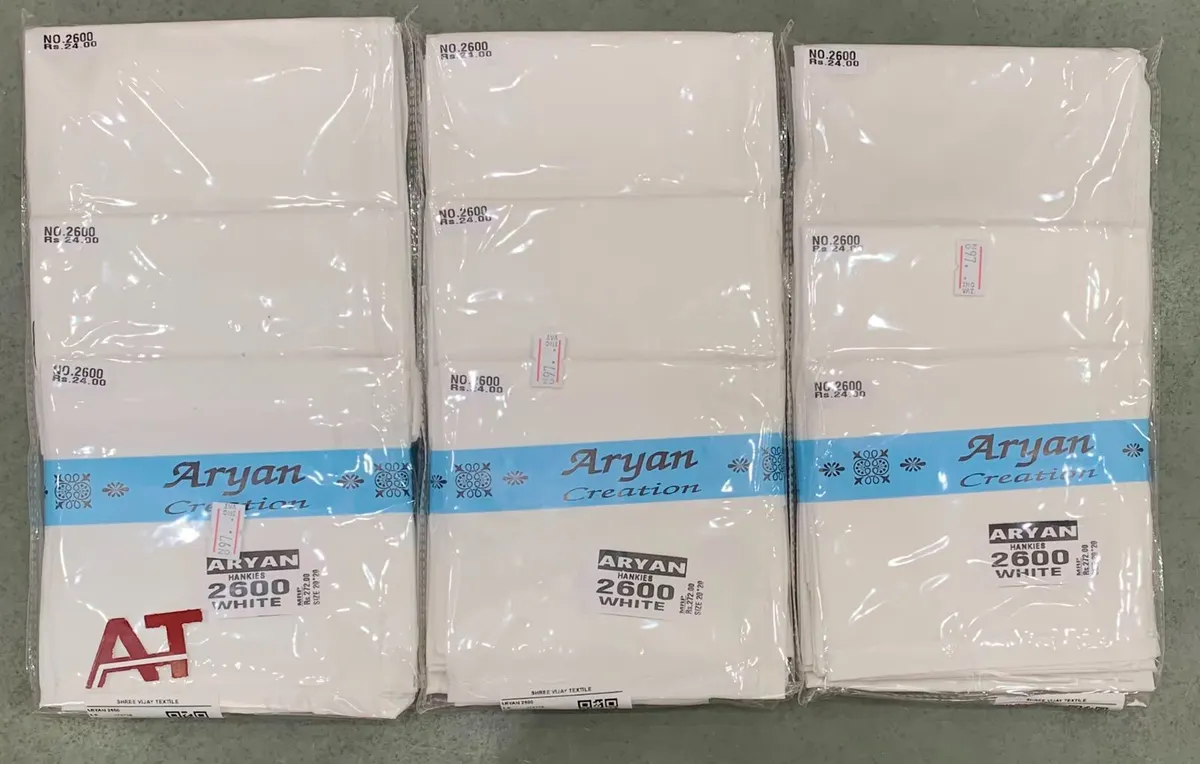 Aryan 2600 — wholesale gents rumal 1, Apsara Textiles Itwari Nagpur