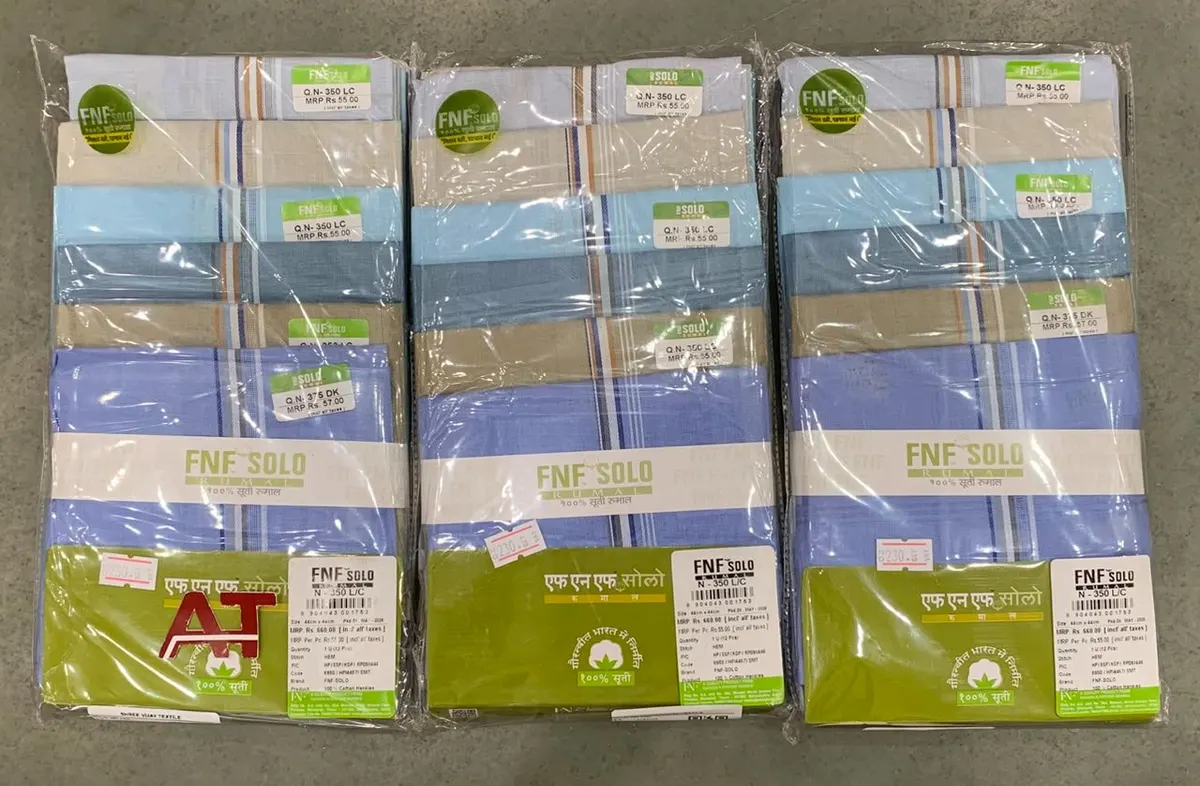Solo 350 Colour — wholesale gents rumal 1, Apsara Textiles Itwari Nagpur