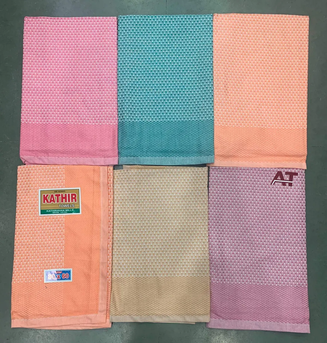 Kathir Lovely 30X60 — wholesale cotton towels, Apsara Textiles Itwari Nagpur