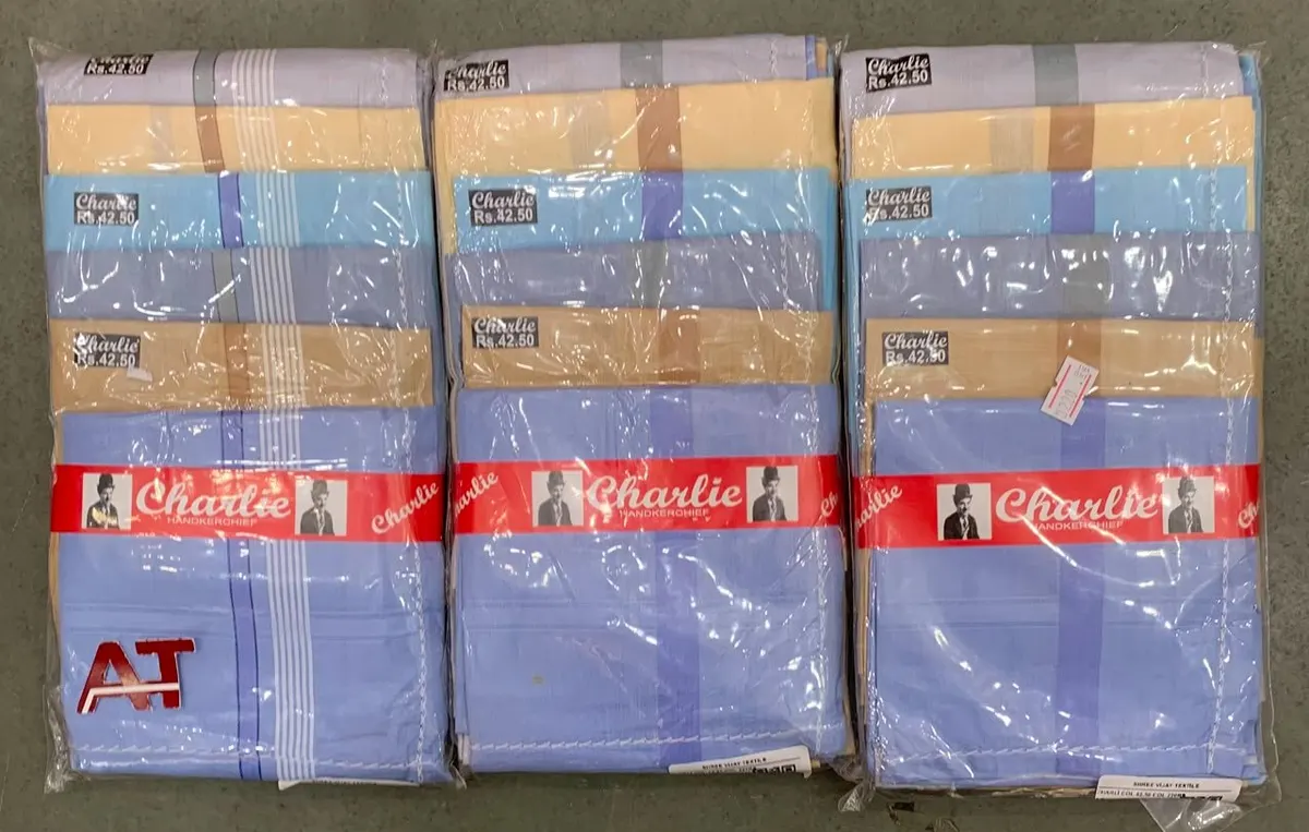 Charli 42.50 Col — wholesale gents rumal 1, Apsara Textiles Itwari Nagpur