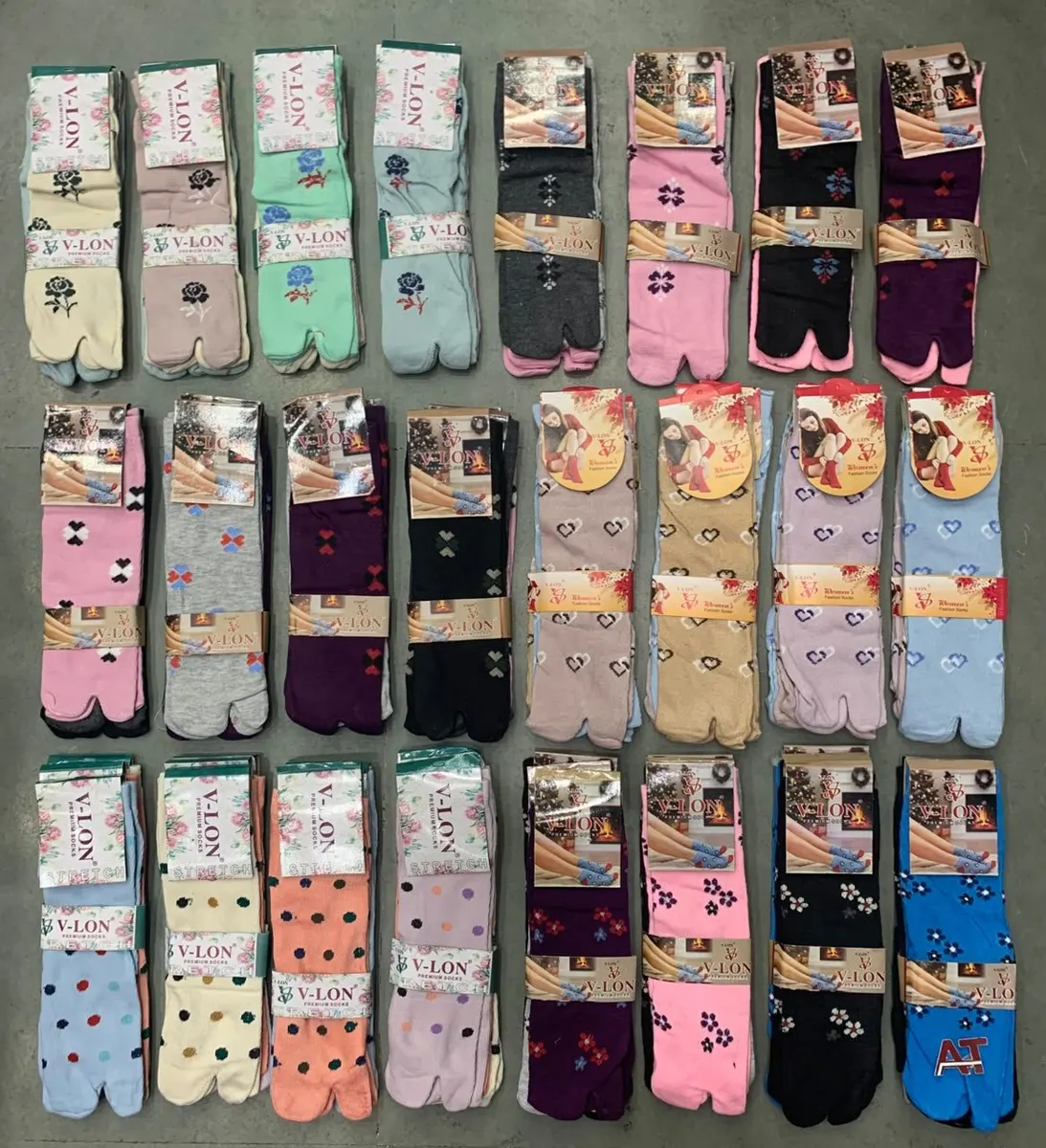 V Lon Tokyo Ladies Socks — wholesale, Apsara Textiles Nagpur