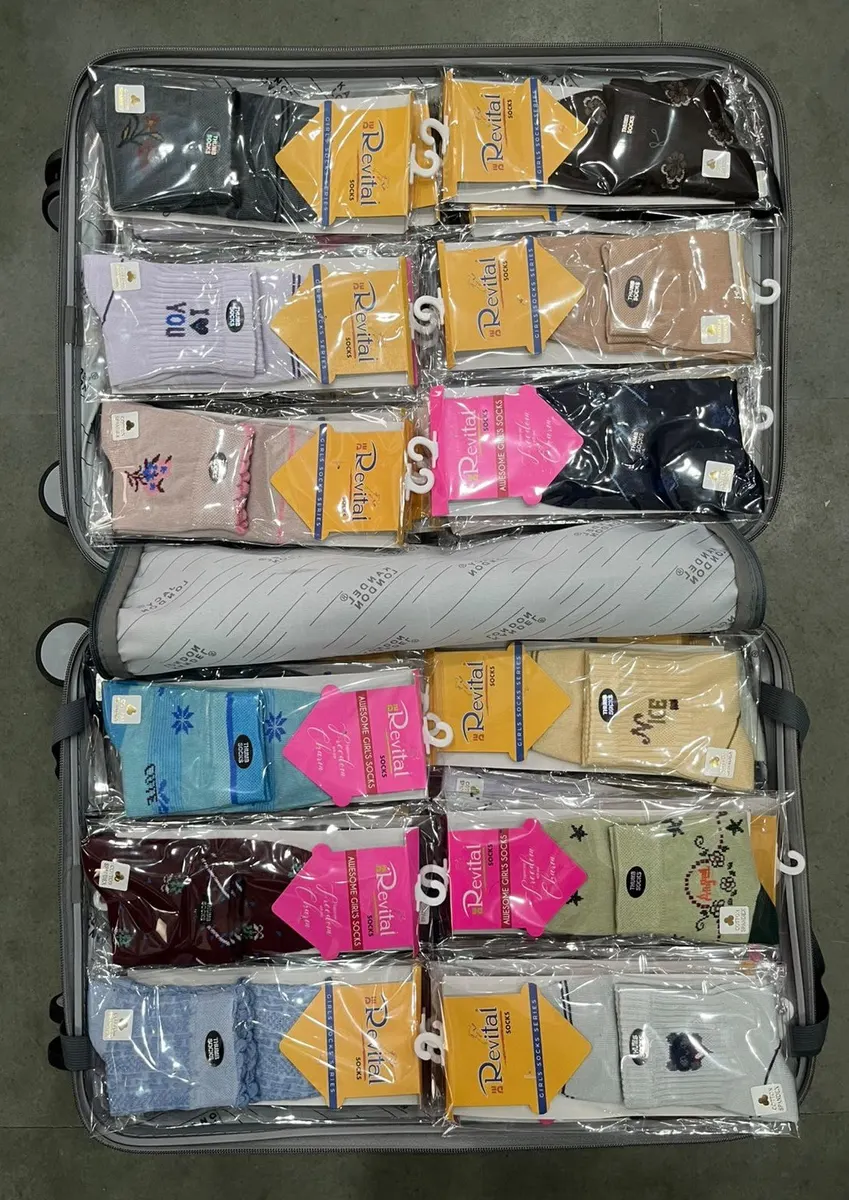 1 Bag Free With Ladies 100 Pair Socks — wholesale, Apsara Textiles Nagpur