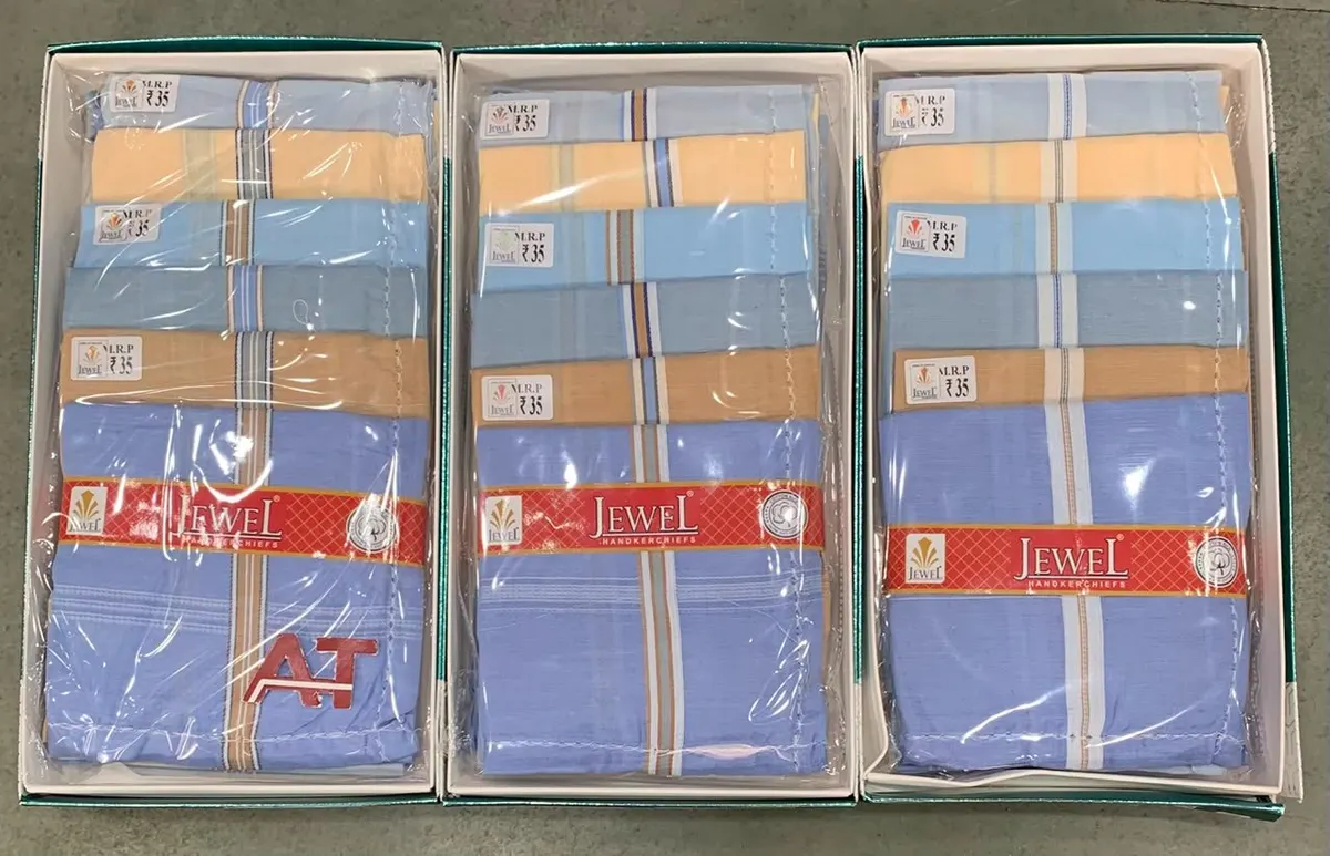 Jewel J57 C/b — wholesale gents box rumal, Apsara Textiles Itwari Nagpur