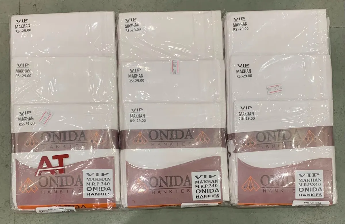 Vip Makhan — wholesale gents rumal 1, Apsara Textiles Itwari Nagpur