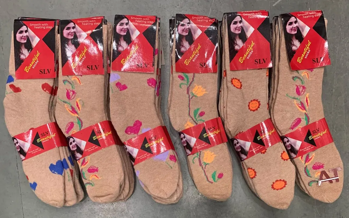 Slv Skin Ad Ladies Socks — wholesale, Apsara Textiles Nagpur