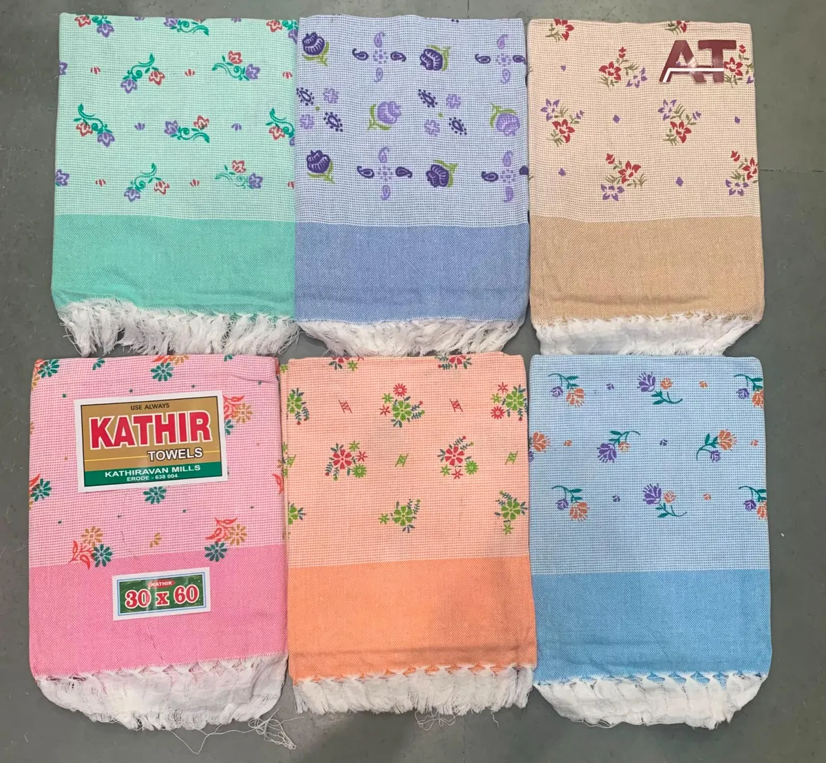 Kathir Jasmin Print 30X60 — wholesale, Apsara Textiles Nagpur