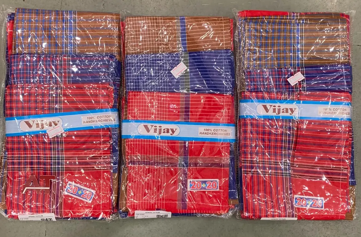 Vijay 20X20 — wholesale gents rumal 1, Apsara Textiles Itwari Nagpur
