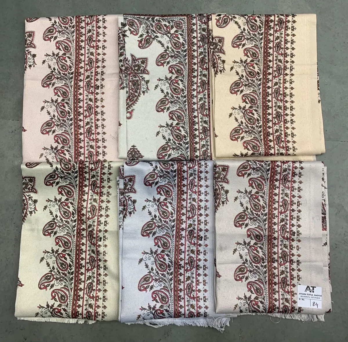 Chikoo Stole — wholesale, Apsara Textiles Nagpur