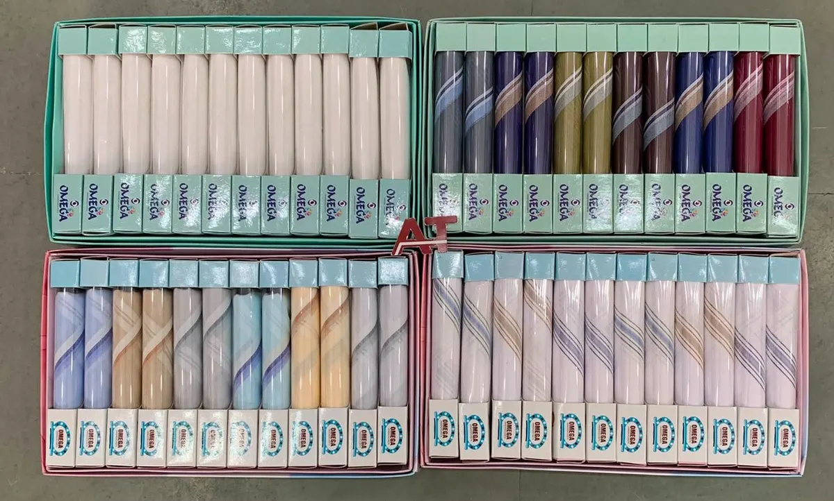 Omega 1 Pcs — wholesale gents box rumal, Apsara Textiles Itwari Nagpur