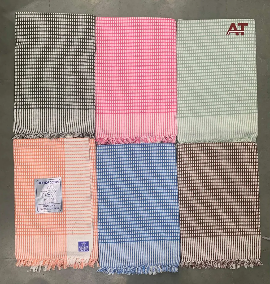 Shobha Towel 30X60 — wholesale cotton towels, Apsara Textiles Itwari Nagpur