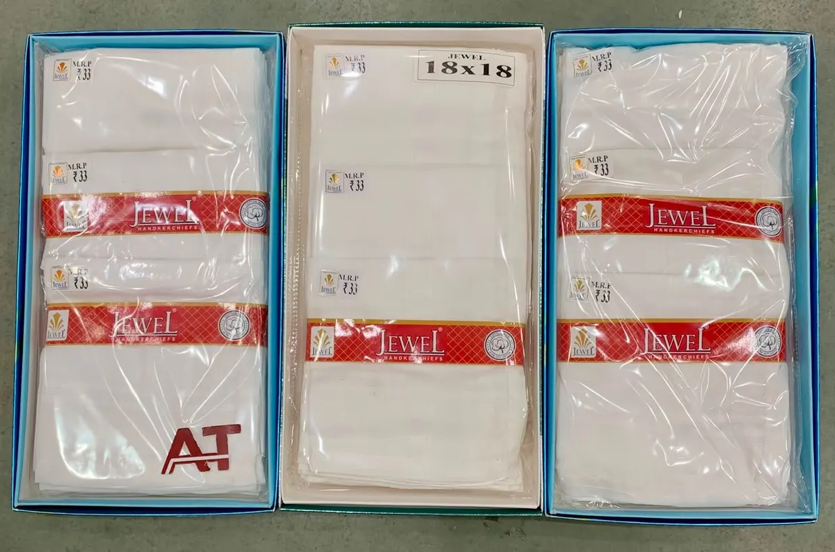 Jewel J54 W/w — wholesale gents box rumal, Apsara Textiles Itwari Nagpur