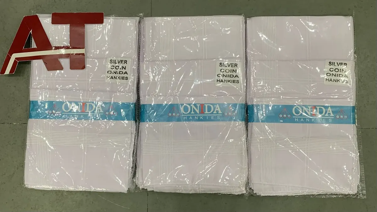 Silver Coin Onida — wholesale gents rumal 1, Apsara Textiles Itwari Nagpur