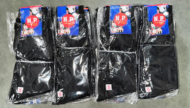 Black Socks 5/6 — wholesale, Apsara Textiles Nagpur