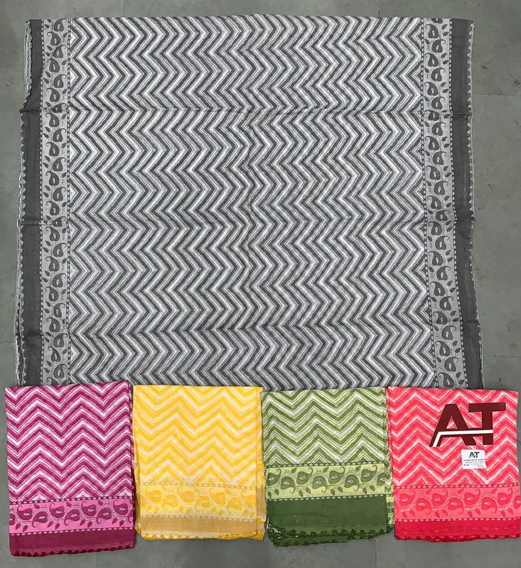 Cotton Dupatta Kavita Fancy — wholesale cotton dupatta, Apsara Textiles Itwari Nagpur
