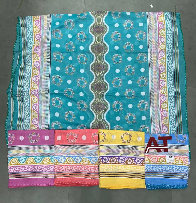 Cotton Dupatta — wholesale cotton dupatta, Apsara Textiles Itwari Nagpur