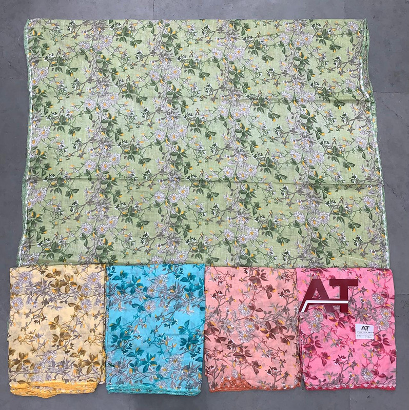 Cotton Dupatta Realme Fancy — wholesale cotton dupatta, Apsara Textiles Itwari Nagpur