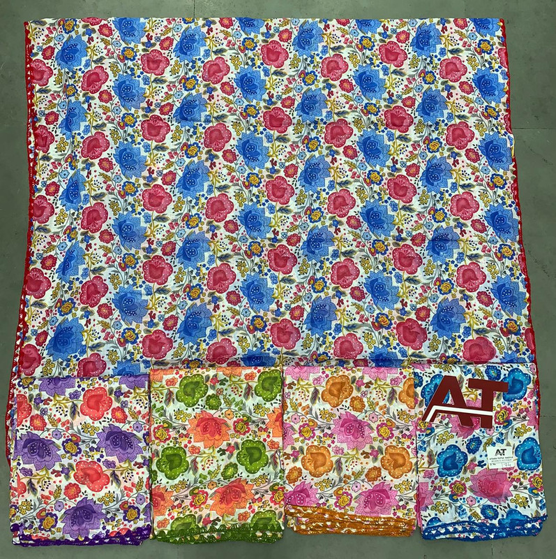 Cotton Dupatta Tanisha Fancy — wholesale cotton dupatta, Apsara Textiles Itwari Nagpur