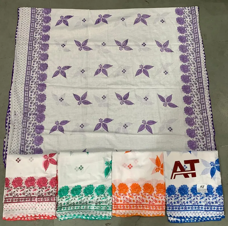 Cotton Dupatta Aravati Fancy — wholesale cotton dupatta, Apsara Textiles Itwari Nagpur