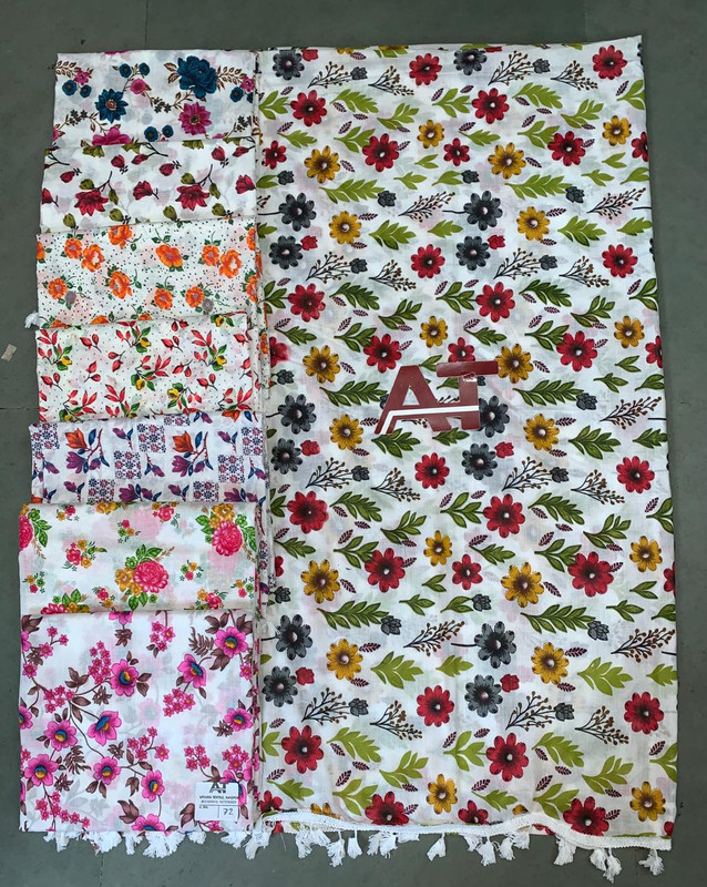Cotton Dupatta — wholesale cotton dupatta, Apsara Textiles Itwari Nagpur