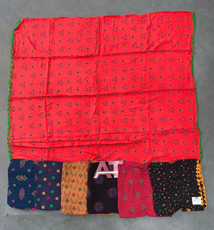 Reyon Bandej Print — wholesale reyon stole heavy, Apsara Textiles Itwari Nagpur