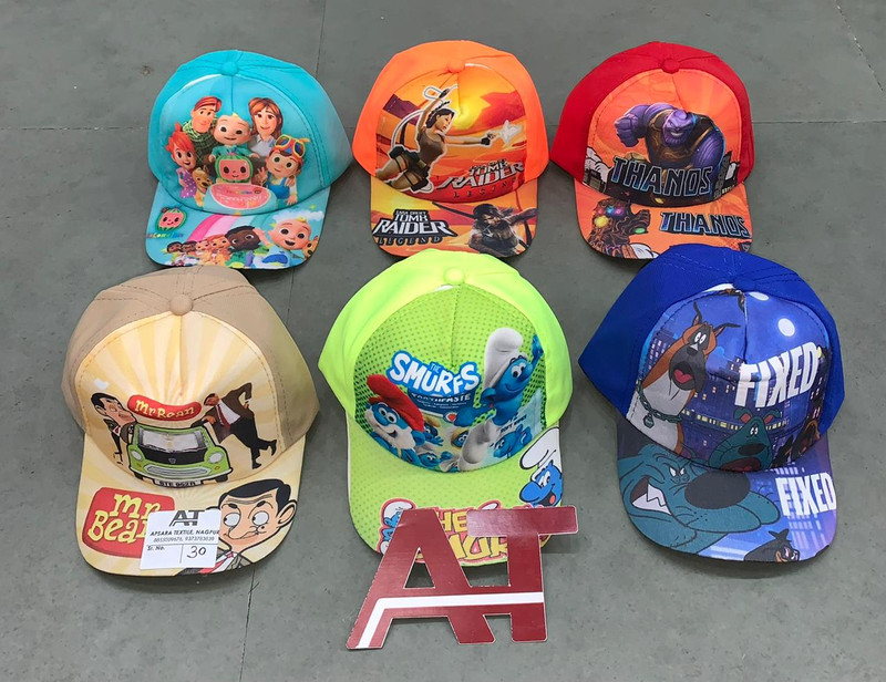 Cap B — wholesale kids cap, Apsara Textiles Itwari Nagpur