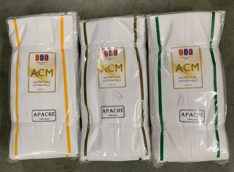 Acm Apache White — wholesale, Apsara Textiles Nagpur