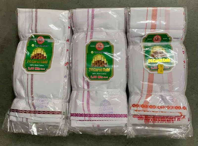 24 Carat Gold — wholesale gents gamcha, Apsara Textiles Itwari Nagpur