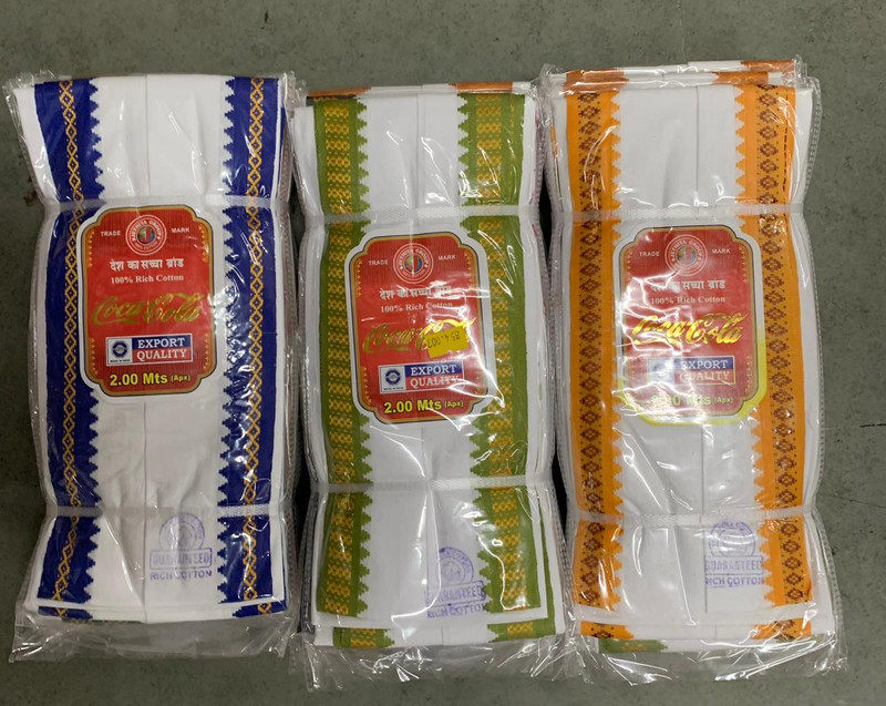 Coca-cola — wholesale gents gamcha, Apsara Textiles Itwari Nagpur