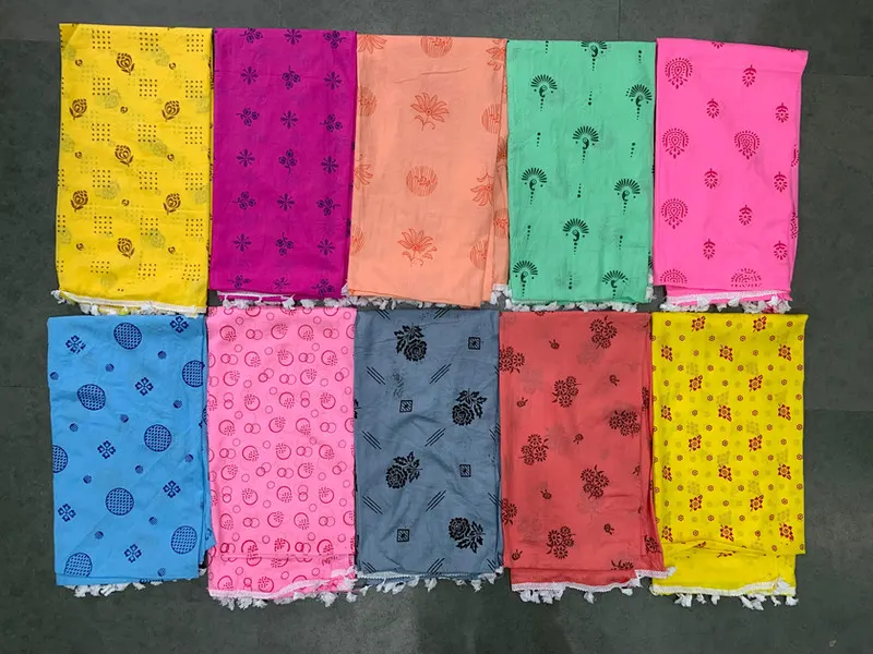 Fancy Mix Dupatta — wholesale indo cotton mix dupatta, Apsara Textiles Itwari Nagpur