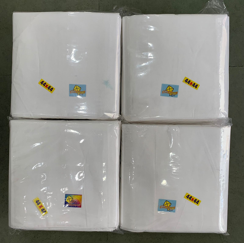 W W 44X44 — wholesale white rumal, Apsara Textiles Itwari Nagpur