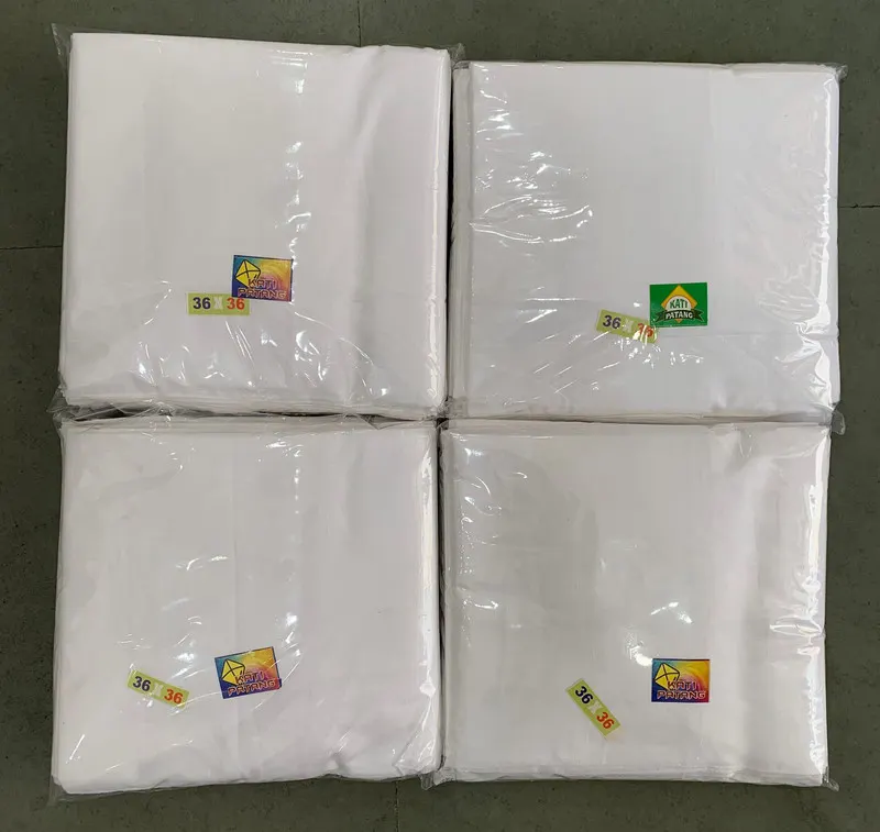 W W 36X36 — wholesale white rumal, Apsara Textiles Itwari Nagpur