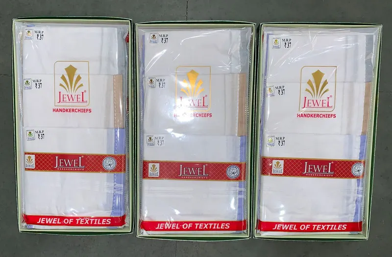 Jewel J60 W/w — wholesale gents box rumal, Apsara Textiles Itwari Nagpur