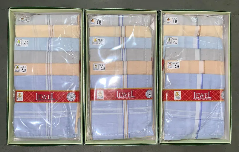 Jewel J54 Col — wholesale gents box rumal, Apsara Textiles Itwari Nagpur