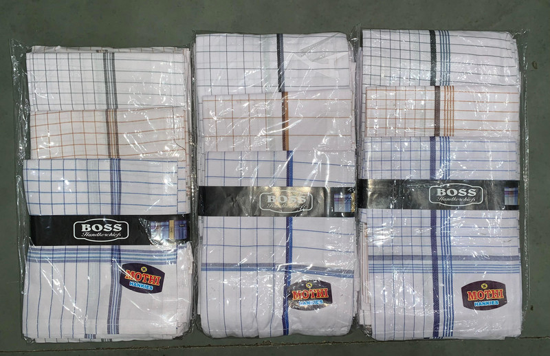 Boss Chex — wholesale gents rumal 1, Apsara Textiles Itwari Nagpur