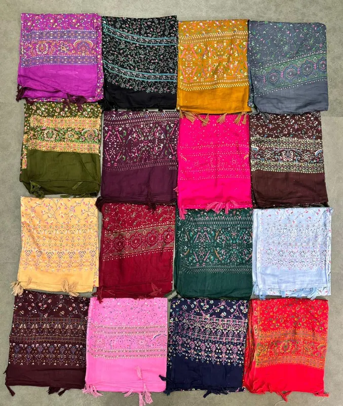 D K Stole — wholesale reyon stole heavy, Apsara Textiles Itwari Nagpur