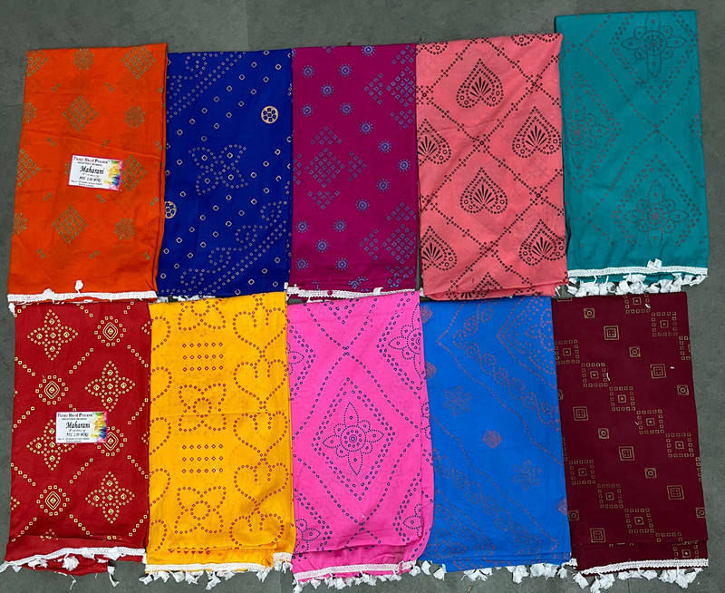 Fancy Mix Dark — wholesale indo cotton mix dupatta, Apsara Textiles Itwari Nagpur