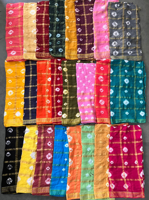 Bandej Dupatta — wholesale bandhani duppata, Apsara Textiles Itwari Nagpur