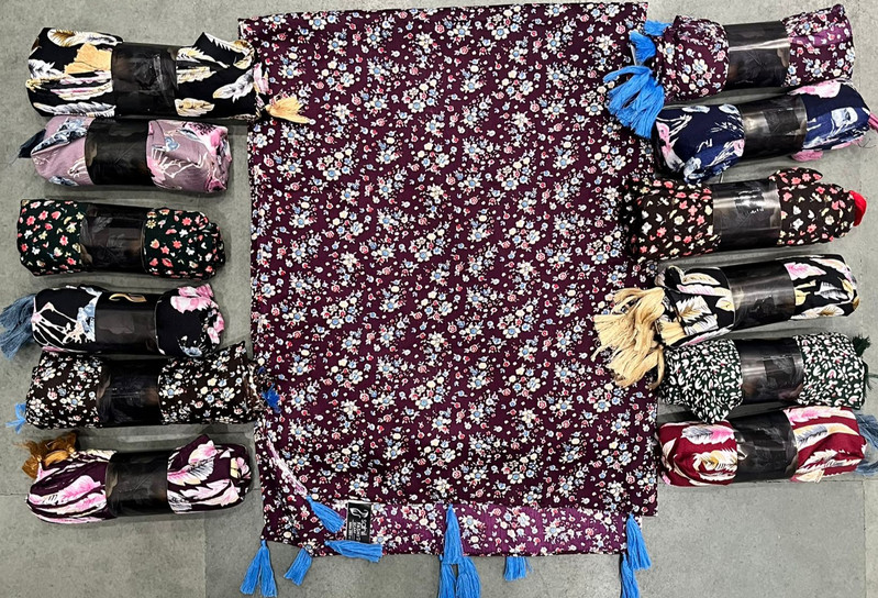 Short Scarf Haevy — wholesale fancy stole, Apsara Textiles Itwari Nagpur
