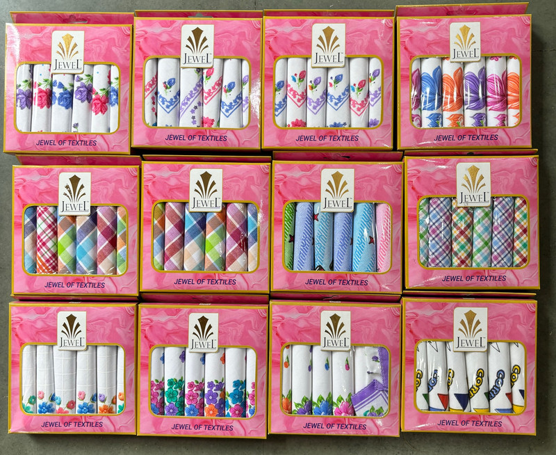 Ladies Rumal 6PC — wholesale ladies rumal, Apsara Textiles Itwari Nagpur