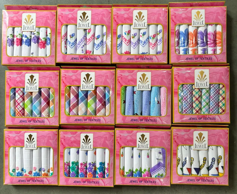 Ladies Rumal 6PC — wholesale, Apsara Textiles Nagpur