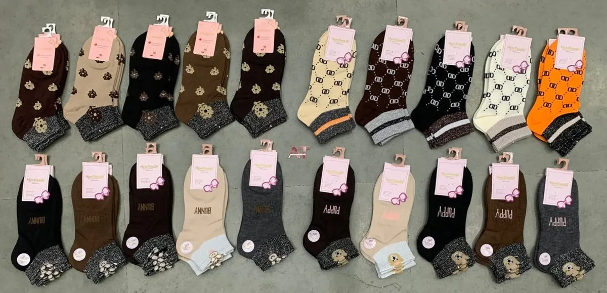 Huaxiaoqi Ladies Short Ankle Socks — wholesale ladies china socks, Apsara Textiles Itwari Nagpur