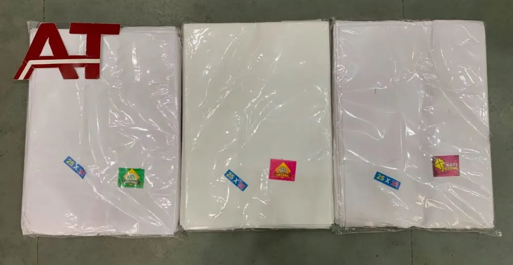 W W 25X25 — wholesale white rumal, Apsara Textiles Itwari Nagpur