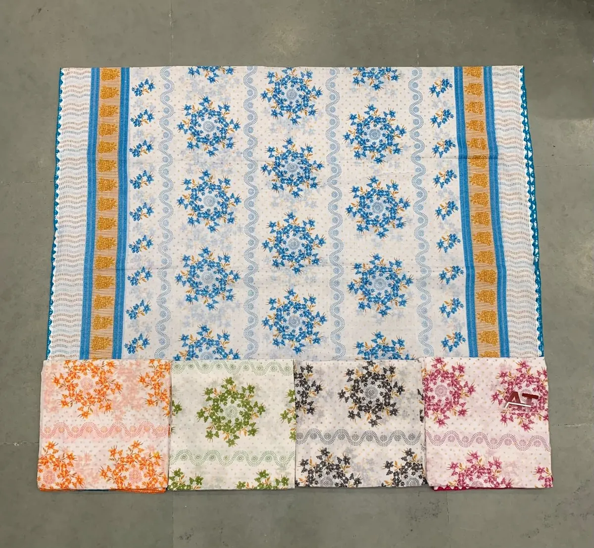 Cotton Dupatta Arawati Fancy — wholesale cotton dupatta, Apsara Textiles Itwari Nagpur