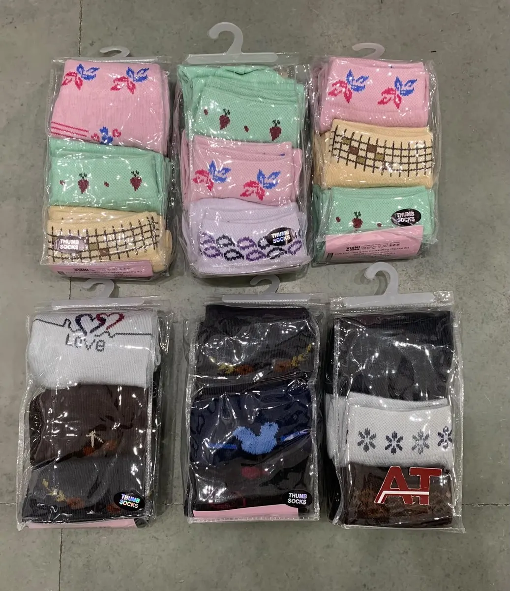 Socks 3PCS Revital Ladies — wholesale 3 pcs socks, Apsara Textiles Itwari Nagpur