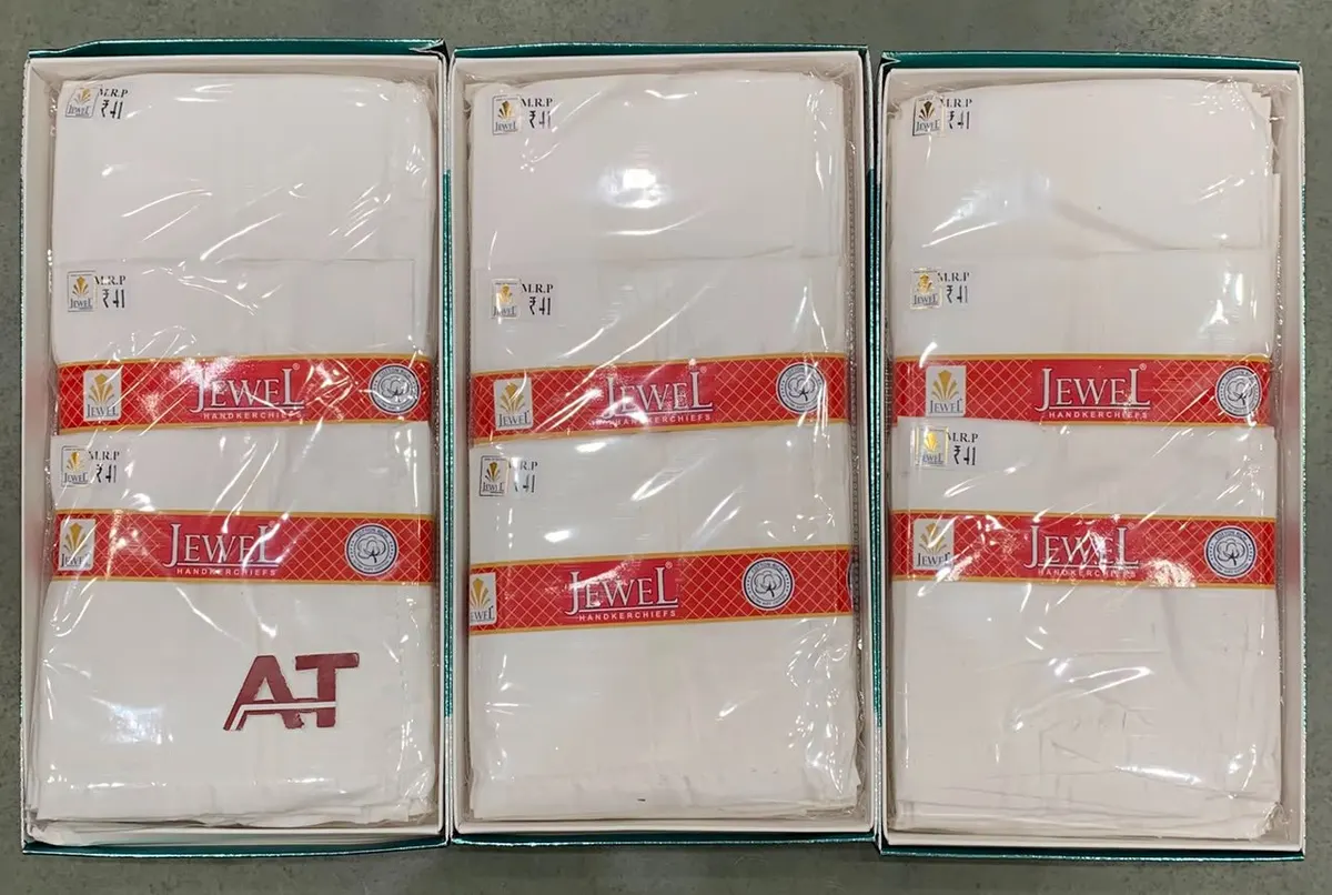 Jewel J63 W/w — wholesale gents box rumal, Apsara Textiles Itwari Nagpur
