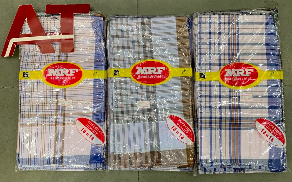 Mrf — wholesale gents rumal 1, Apsara Textiles Itwari Nagpur