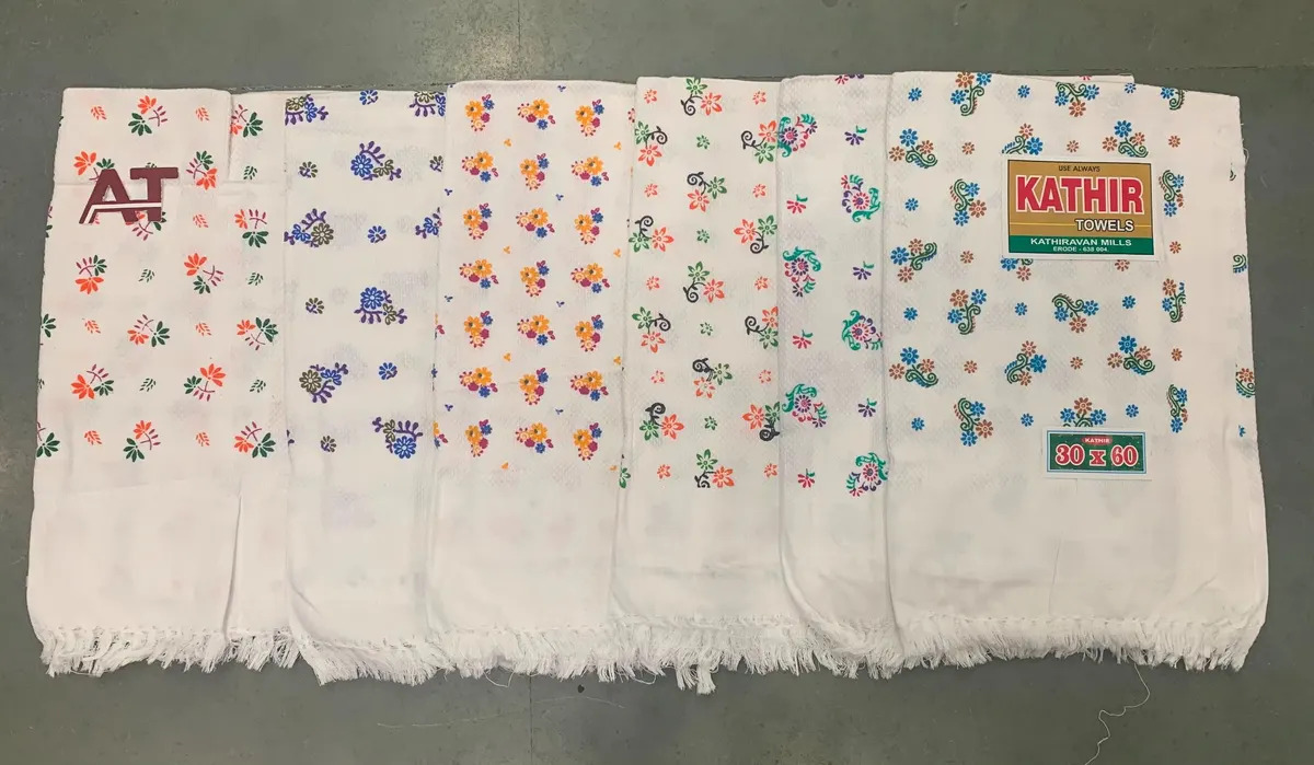 Kathir 30X60 — wholesale cotton towels, Apsara Textiles Itwari Nagpur
